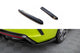 Extensii laterale Maxton Design versiunea 4 pentru bara spate a Skoda Octavia RS (dupa 2020), lac negru