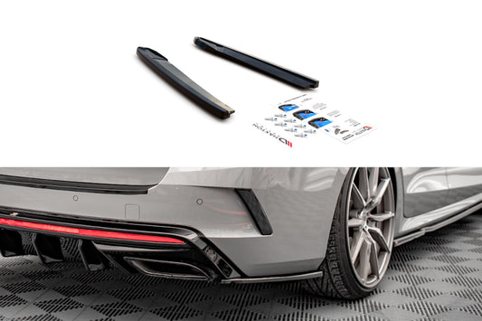 Maxton Design versiunea 4 extensii laterale pentru bara spate RS a Skoda Octavia (din 2020), carbon