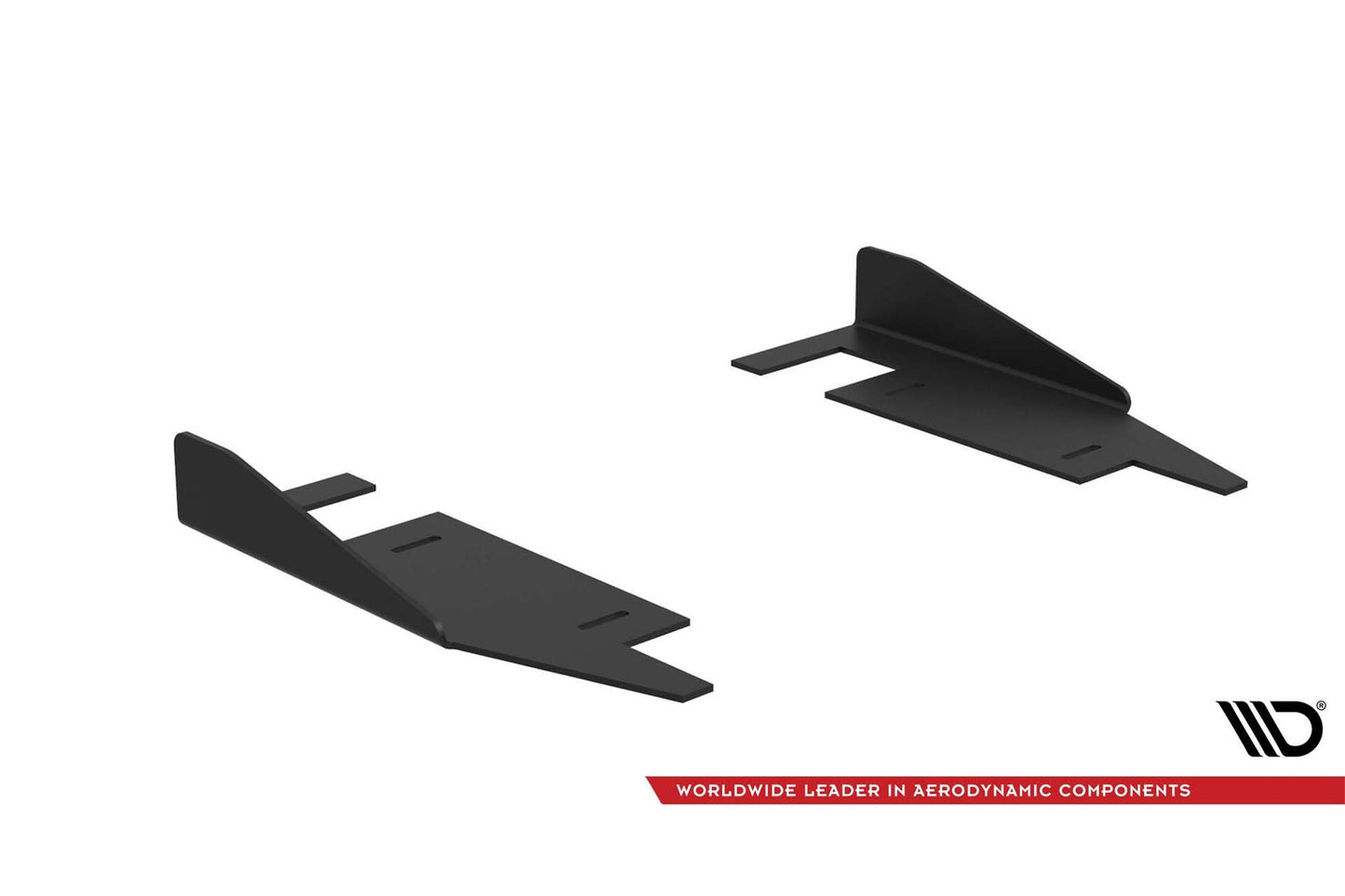 Maxton Design Side Skirts Diffusers for Kia Stinger GT, GT-Line, Standard (2017-2023), Gloss Black