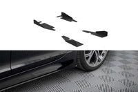 Maxton Design Side Skirts Diffusers for Kia Stinger GT, GT-Line, Standard (2017-2023), Gloss Black
