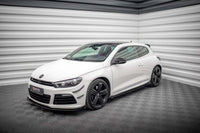 Maxton Design praguri laterale pentru Volkswagen Scirocco R (2008-2014), lac negru
