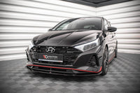 Maxton Design insertii laterale pentru bara fata Hyundai i20 N (2020+), negru mat