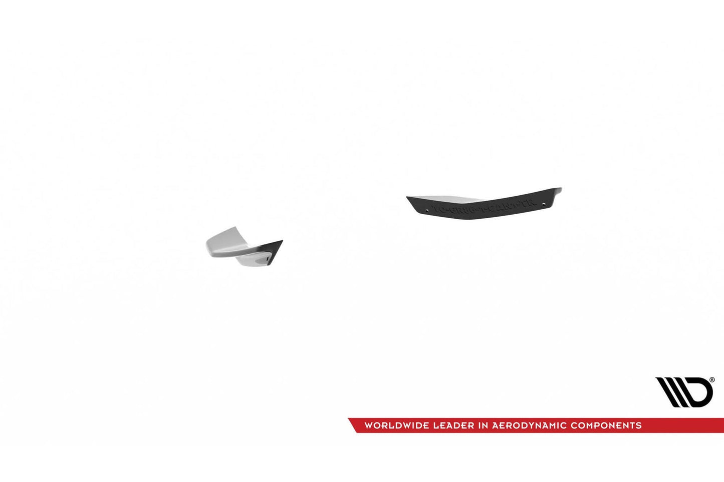 Lateral Splitters for Toyota GR86 (2021 onwards) Maxton Design, Matte Black