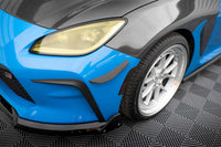 Lateral Splitters for Toyota GR86 (2021 onwards) Maxton Design, Matte Black