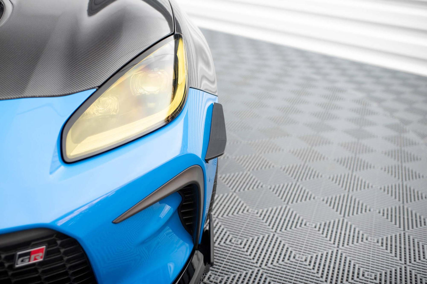 Lateral Splitters for Toyota GR86 (2021 onwards) Maxton Design, Matte Black