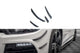Praguri laterale Maxton Design pentru bara față a Volkswagen Scirocco R 2008-2014, negru mat