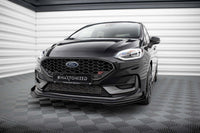 Maxton Design inserturi laterale pentru bara fata a Ford Fiesta ST (dupa 2021), negru lacuit