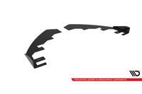 Insertii laterale pentru bara fata Maxton Design Ford Mondeo Sport (2019-2022), negru lucios