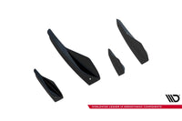 Maxton Design insertii laterale pentru bara fata Hyundai Elantra N (2020-2023), negru lac