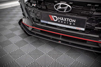 Maxton Design insertii laterale pentru bara fata Hyundai i20 N (2020-2023), negru lac
