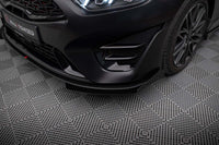 Maxton Design extensii laterale pentru bara față Kia Proceed GT, GT-Line, Ceed GT (2022+), negru lucios