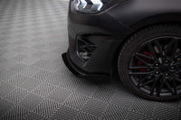 Maxton Design extensii laterale pentru bara față Kia Proceed GT, GT-Line, Ceed GT (2022+), negru lucios