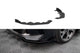 Maxton Design side skirts for the front bumper of the Kia Stinger GT, GT-Line, Standard (2017-2023), black lacquer