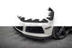 Maxton Design side skirts for front bumper of Volkswagen Scirocco R 2008-2014, black lacquer
