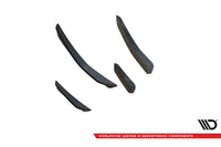 Inserții laterale Maxton Design pentru bara fata N-Line a Hyundai i30 hatchback, station wagon (2020-), negru mat