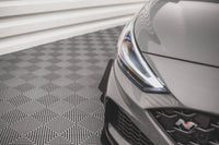 Inserții laterale Maxton Design pentru bara fata N-Line a Hyundai i30 hatchback, station wagon (2020-), negru mat