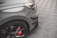 Inserții laterale Maxton Design pentru bara fata N-Line a Hyundai i30 hatchback, station wagon (2020-), negru mat