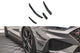 Inserții laterale Maxton Design pentru bara fata N-Line a Hyundai i30 hatchback, station wagon (2020-), negru mat