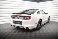 Praguri Maxton Design pentru bara spate a Ford Mustang Mk5 (2009-2014), culoare carbon