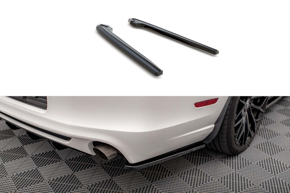 Praguri Maxton Design pentru bara spate a Ford Mustang Mk5 (2009-2014), culoare carbon