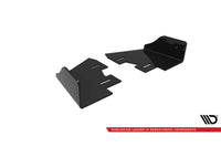 Inserții laterale Maxton Design pentru bara spate a Hyundai Veloster N (2018-2022), negru lac