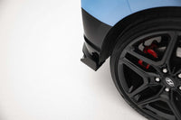 Inserții laterale Maxton Design pentru bara spate a Hyundai Veloster N (2018-2022), negru lac