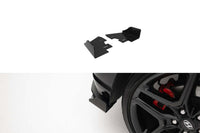 Inserții laterale Maxton Design pentru bara spate a Hyundai Veloster N (2018-2022), negru lac