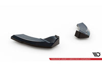 Inserții laterale Maxton Design pentru bara spate a Hyundai Veloster N (2018-2022), negru lac