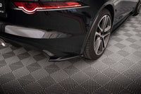Maxton Design praguri pentru bara spate a Jaguar F-Type Mk1 (2016-2020), culoare carbon