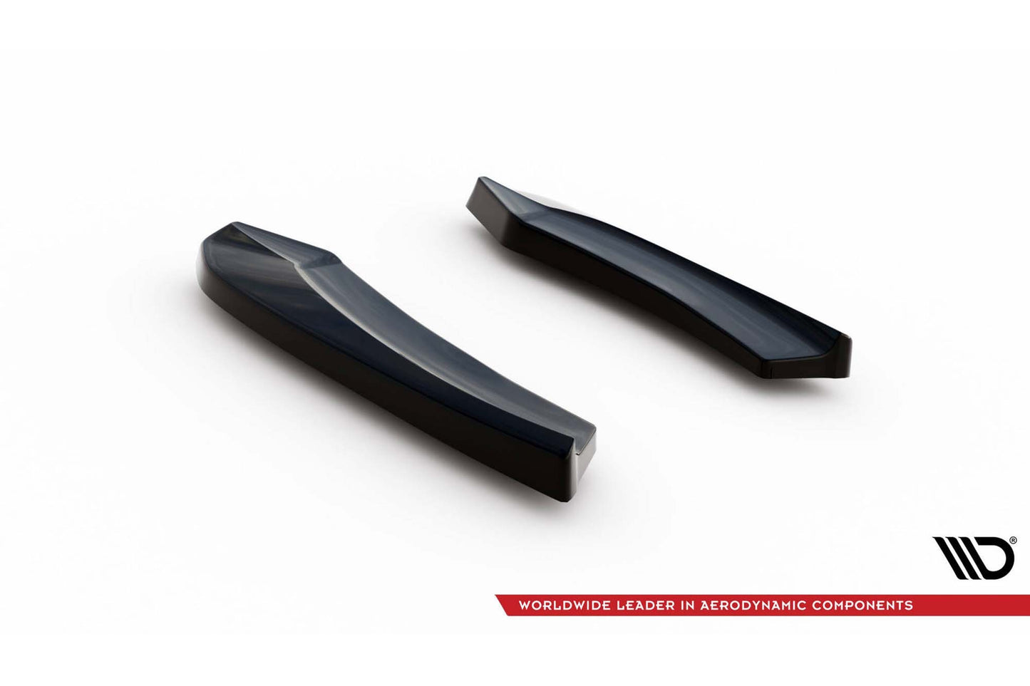 Inserții laterale Maxton Design pentru bara spate Kia Ceed GT (2018-2022), negru lac