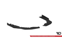 Maxton Design side skirts for Kia Stinger GT-Line (2017-2023) rear bumper, matt black