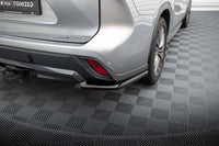 Side Skirts Diffusers Maxton Design for Toyota Highlander (from 2019), gloss black