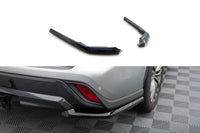 Side Skirts Diffusers Maxton Design for Toyota Highlander (from 2019), gloss black