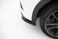 Insertii laterale pentru bara spate Maxton Design pentru Volkswagen T-Roc R (2017-2021), lac negru
