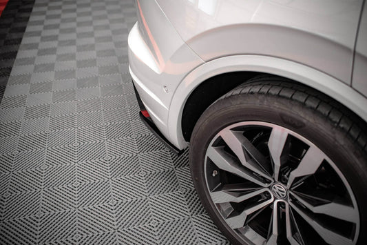 Maxton Design praguri laterale pentru VW Touareg R‑Line (dupa 2018), negru lacuit