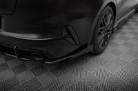 Maxton Design inserții laterale pentru bara spate a Kia Proceed GT (2022+), negru lucios