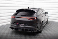 Maxton Design inserții laterale pentru bara spate a Kia Proceed GT (2022+), negru lucios