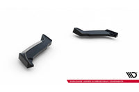Maxton Design side inserts for Toyota GR Yaris (2024+) rear bumper, gloss black