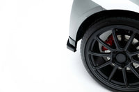 Maxton Design side inserts for Toyota GR Yaris (2024+) rear bumper, gloss black