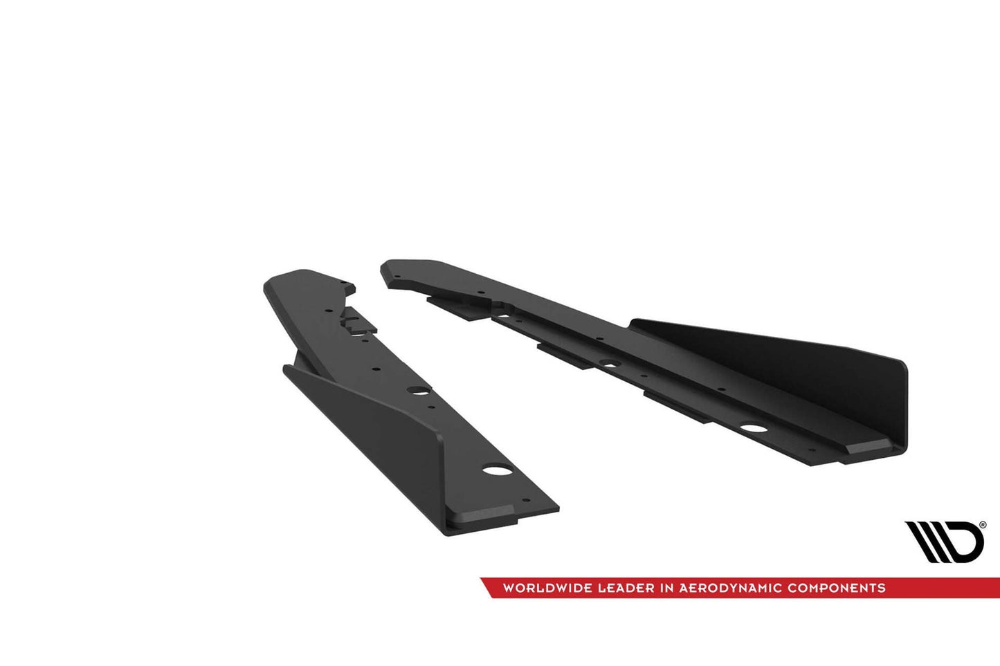 Inserții laterale Maxton Design pentru bara spate GT a Kia Pro Ceed (2022-), negru mat