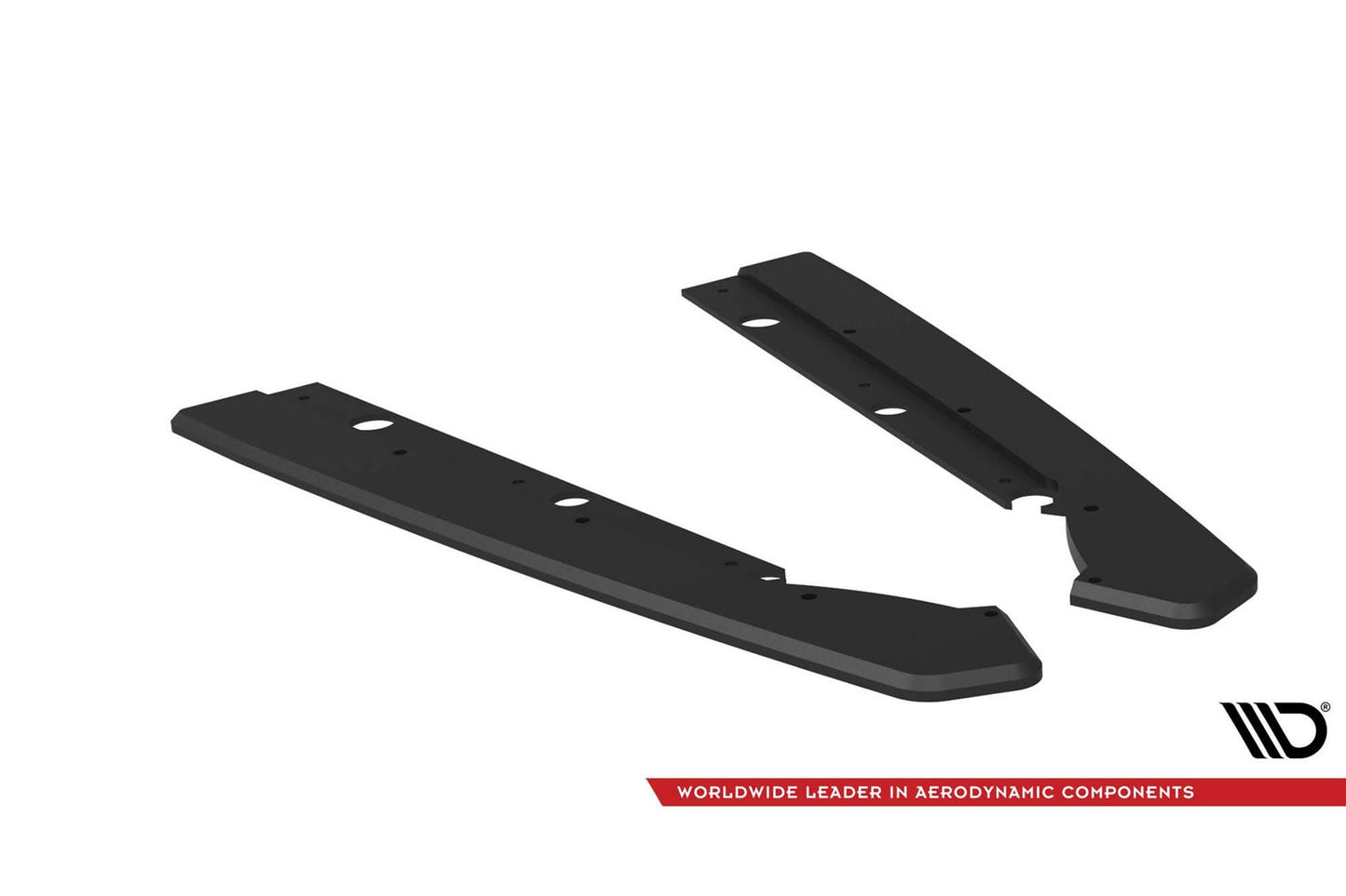 Inserții laterale Maxton Design pentru bara spate GT a Kia Pro Ceed (2022-), negru mat