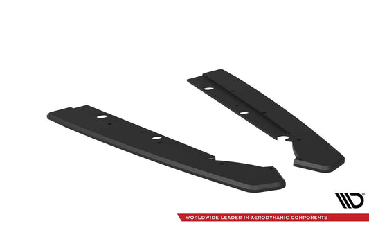 Inserții laterale Maxton Design pentru bara spate GT a Kia Pro Ceed (2022-), negru mat