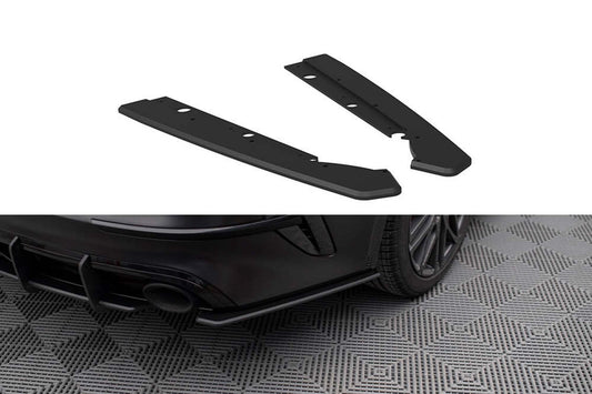 Inserții laterale Maxton Design pentru bara spate GT a Kia Pro Ceed (2022-), negru mat