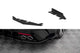 Maxton Design insertii laterale pentru bara spate GT-Line a Kia Stinger (2017-2023), negru lucios