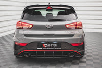 Inserții laterale Maxton Design pentru bara spate N-Line a Hyundai i30 hatchback (2020-), negru mat