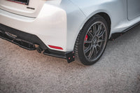 Maxton Design V2 Rear Diffuser Side Splitters for Toyota Yaris GR (2020 onwards), Matte Black