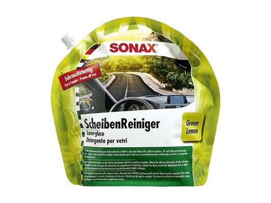 Lichid parbriz vara Sonax cu parfum de lamaie verde 3L