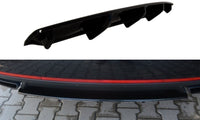 Maxton Design RS Rear Diffuser Insert for Skoda Octavia Hatchback, Station Wagon (2013-2019), Gloss Black